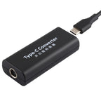 DC 7.4 x 0.6mm Power Jack Female to USB-C / Type-C Female Power Connector Adapter with 15cm USB-C / Type C Cable, 7.4x0.6mm