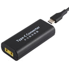 Big Square Female to USB-C / Type-C Female Power Connector Adapter with 15cm USB-C / Type C Cable, Big Square