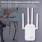 SM-010 Four-antenna 300M Repeater WiFi Wireless Router, SM-010