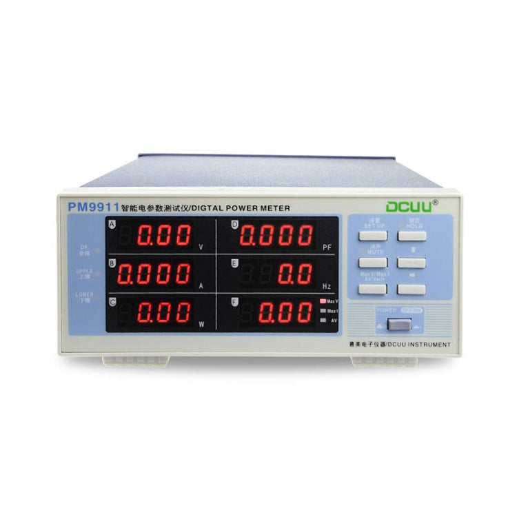 PM9911 Intelligent Electrical Parameters Measuring Instrument, US Plug, PM9911
