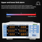 PM9911 Intelligent Electrical Parameters Measuring Instrument, US Plug, PM9911