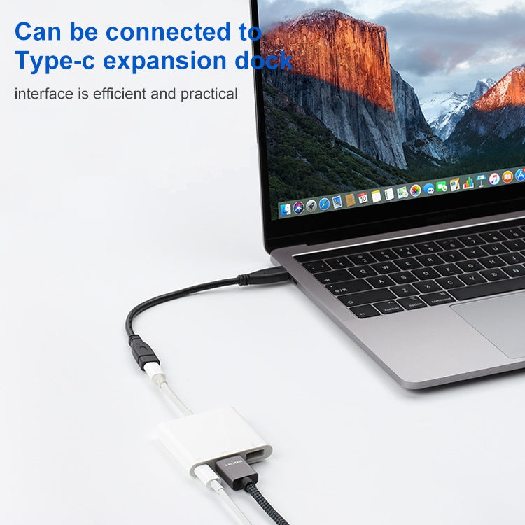 USB 3.1 Type-C / USB-C Male to Type-C / USB-C Female Gen2 Adapter Cable, Length: 50cm, Length: 50cm