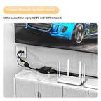 Female RJ45 3 in 1 Gigabit Network Splitter Cable Ethernet Network Coupler, Female 3 in 1 Gigabit