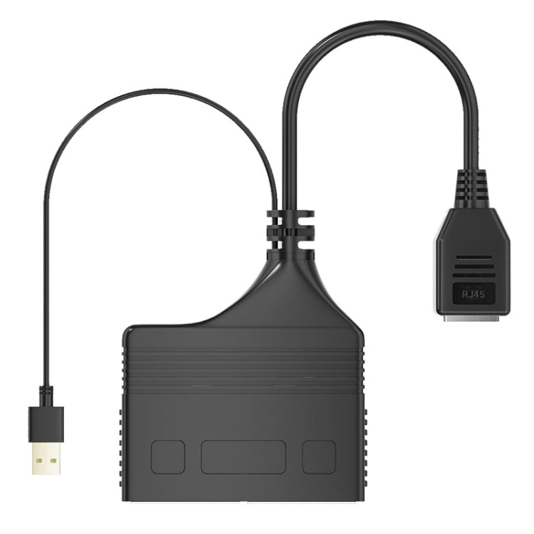 Female RJ45 3 in 1 100M Network Splitter Cable Ethernet Network Coupler, Female 3 in 1 100M