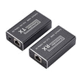RJ45 to HDMI HD Transmitter 60m Single Network Extender HDMI Signal Amplifier Extender, US Plug, RJ45 to HDMI 60m