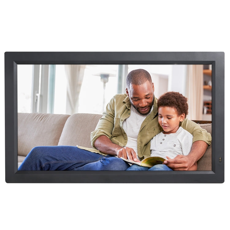 23.6 inch LED Display Digital Photo Frame with Holder & Remote Control, US Plug, 23.6 inch