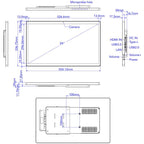 HSD2495T 24 inch IPS Display Advertising Machine Android 14 RK3576S 4GB+32GB, RK3576S 4GB+64GB