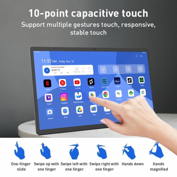 HSD2495T 24 inch IPS Display Advertising Machine Android 14 RK3576S 4GB+32GB, RK3576S 4GB+64GB
