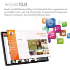 21.5 inch LCD Display Digital Photo Frame, 4GB+32GB, RK3399 up to 2.0GHz, Android 10, Support WiFi & Ethernet & BT