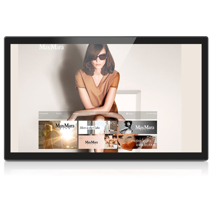 32 inch LCD Display Digital Photo Frame, RK3399 Dual-core A72 + Quad-core A53 up to 2.0GHz, Android 7.1, 2GB+16GB, Support WiFi & Ethernet & Bluetooth & SD Card & 3.5mm Jack
