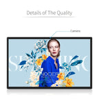 32 inch LCD Display Digital Photo Frame, RK3399 Dual-core A72 + Quad-core A53 up to 2.0GHz, Android 7.1, 2GB+16GB, Support WiFi & Ethernet & Bluetooth & SD Card & 3.5mm Jack