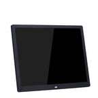 15-inch Digital Photo Frame Electronic Photo Frame Ultra-narrow Side Support 1080P Wall-mounted Advertising Machine, US/EU/UK Plug