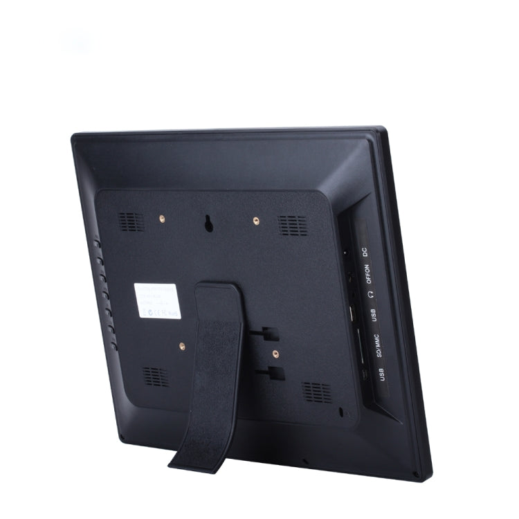 15-inch Digital Photo Frame Electronic Photo Frame Ultra-narrow Side Support 1080P Wall-mounted Advertising Machine, US/EU/UK Plug