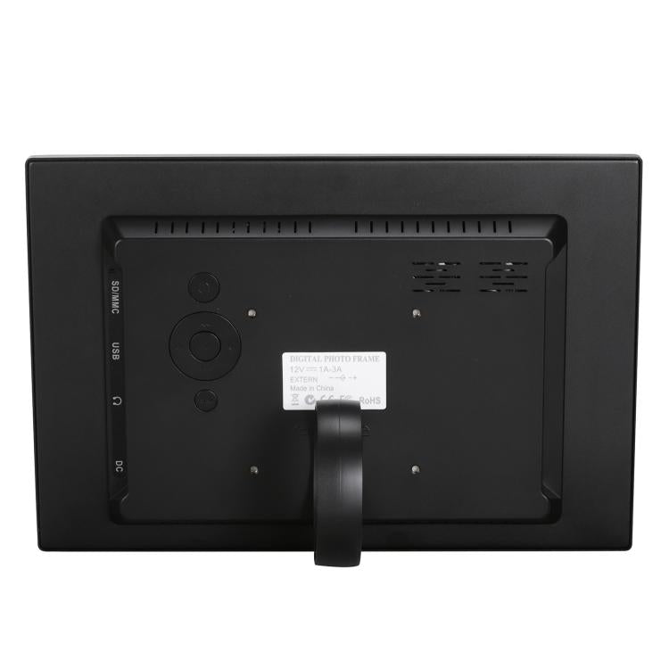 HSD1202 12.1 inch 1280x800 High Resolution Display Digital Photo Frame with Holder and Remote Control, Support SD / MMC / MS Card / USB Port, EU Plug(Silver), HSD1202 12.1 inch