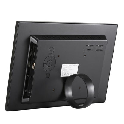 HSD1202 12.1 inch 1280x800 High Resolution Display Digital Photo Frame with Holder and Remote Control, Support SD / MMC / MS Card / USB Port, EU Plug(Silver), HSD1202 12.1 inch