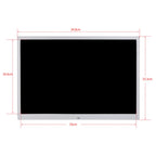 HSD1504 15.4 inch LED 1280x800 High Resolution Display Digital Photo Frame with Holder and Remote Control, Support SD / MMC / MS Card / USB Port, EU Plug(Gold), HSD1504 15.4 inch