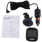 Mini Car DVR Camera Recorder 2.0 inch LCD Screen HD 1080P 170 Degrees Wide Angle Viewing, Support Motion Detection / Infrared Night Vision / TF Card / Mic, 2.0 inch
