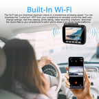 GS63H Car DVR Camera 2.4 inch LCD Screen HD 2880 x 2160P 150 Degree Wide Angle Viewing, Support Motion Detection / TF Card / G-Sensor / GPS / WiFi / HDMI, GS63H