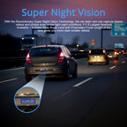 GS63H Car DVR Camera 2.4 inch LCD Screen HD 2880 x 2160P 150 Degree Wide Angle Viewing, Support Motion Detection / TF Card / G-Sensor / GPS / WiFi / HDMI, GS63H