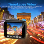 GS63H Car DVR Camera 2.4 inch LCD Screen HD 2880 x 2160P 150 Degree Wide Angle Viewing, Support Motion Detection / TF Card / G-Sensor / GPS / WiFi / HDMI, GS63H