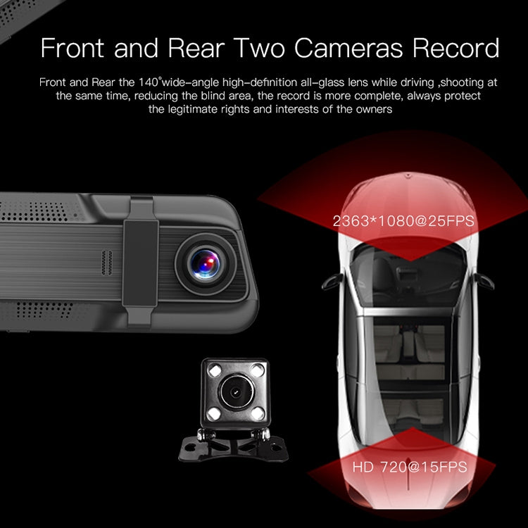 Anytek T600 Ultra HD 1080P 5.5 inch IPS Touch Screen Car DVR Driving Recorder, T600