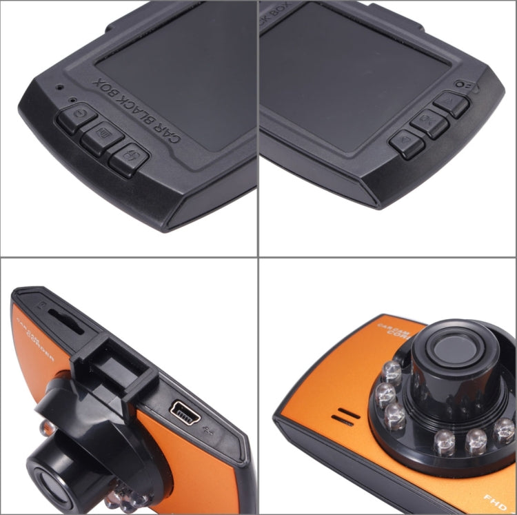 Generalplus 720P VGA 2.4 inch LCD Screen Display Car DVR Recorder, Support Loop Recording / Motion Detection / Night Vision Function, 2.4 inch