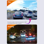 U06 2K Ultra HD Night Vision WiFi Car Driving Recorder Support Mobile APP, U06