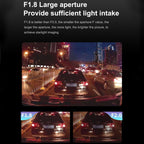 U06 2K Ultra HD Night Vision WiFi Car Driving Recorder Support Mobile APP, U06