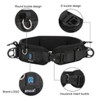 PULUZ 2 in 1 Multi-functional Bundle Waistband Strap + Double Shoulders Strap Kits with Hook for SLR / DSLR Cameras, 2 in 1 Kits