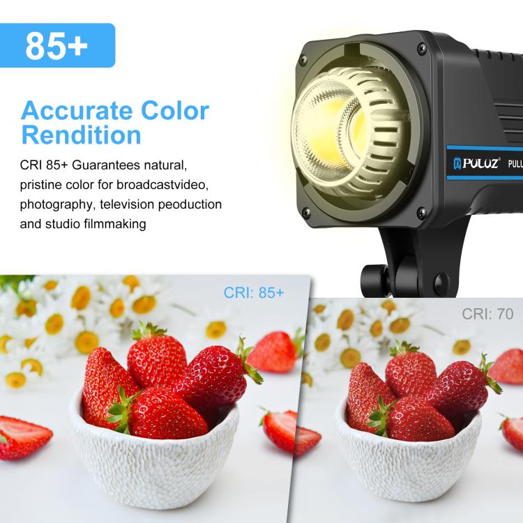 PULUZ 120W Photo Studio Strobe Flash Light Kit with Softbox Reflector & Tripod, 120W 2700K-6500K Light Kit US Plug, 120W 2700K-6500K Light Kit AU Plug, 120W 2700K-6500KK Light Kit EU Plug, 120W 2700K-6500K Light Kit UK Plug