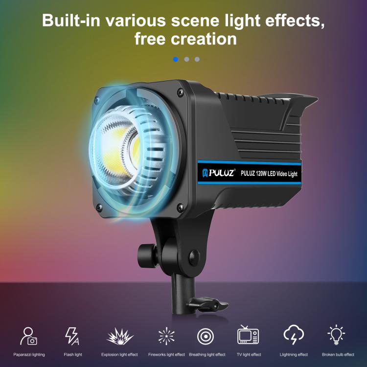 PULUZ 120W Photo Studio Strobe Flash Light Kit with Softbox Reflector & Tripod, Rectangle 120W 2700K-6500K Light Kit EU Plug, Rectangle 120W 2700K-6500K Light Kit UK Plug, Rectangle 120W 2700K-6500K Light Kit US Plug