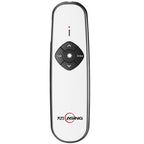 ASiNG A800 USB Charging 2.4GHz Wireless Presenter PowerPoint Clicker Representation Remote Control Pointer, Control Distance: 100m, Distance: 100m(Black), Distance: 100m(White)