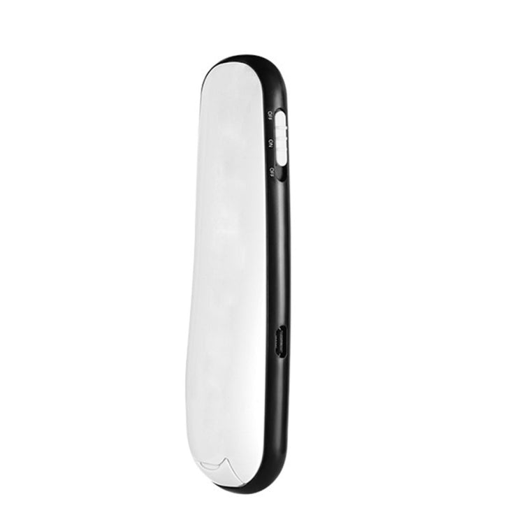 ASiNG A800 USB Charging 2.4GHz Wireless Presenter PowerPoint Clicker Representation Remote Control Pointer, Control Distance: 100m, Distance: 100m(Black), Distance: 100m(White)
