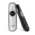 ASiNG A800 USB Charging 2.4GHz Wireless Presenter PowerPoint Clicker Representation Remote Control Pointer, Control Distance: 100m, Distance: 100m(Black), Distance: 100m(White)
