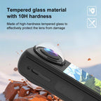 For Insta360 X4 Air PULUZ Rotation Optical Glass Lens Guard  Protective Cover, For Insta360 X4 Air