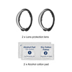 For Insta360 X4 Air PULUZ Rotation Optical Glass Lens Guard  Protective Cover, For Insta360 X4 Air