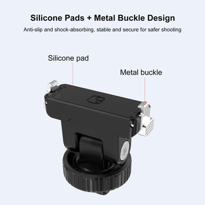 For Insta360 GO  UItra PULUZ Plastic Gimbal Magnetic Quick Release Base Mount, Gimbal Quick Release Base