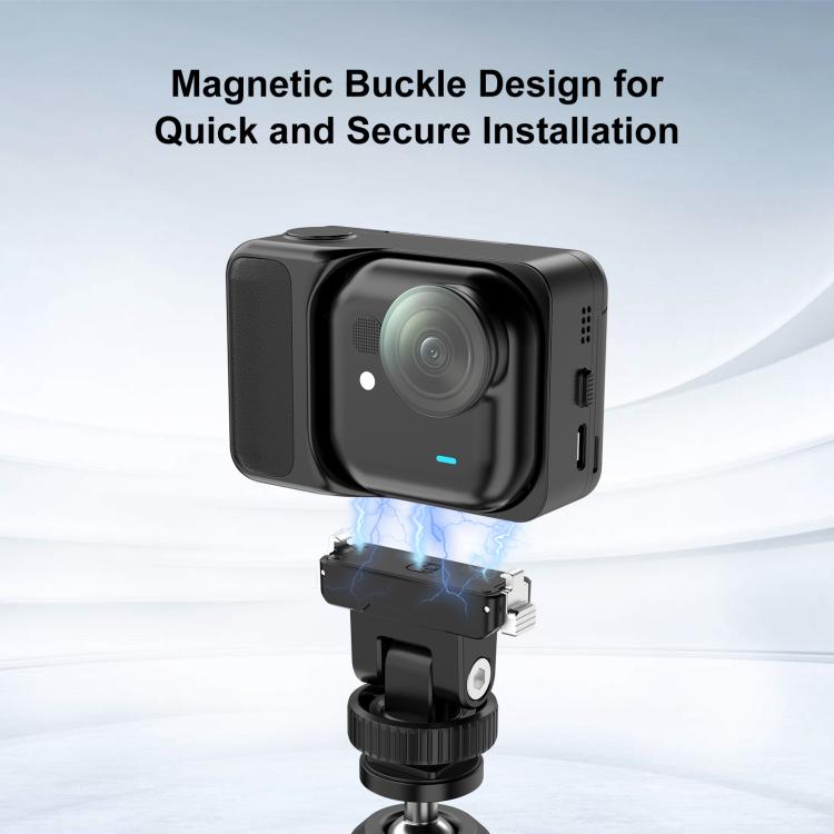 For Insta360 GO  UItra PULUZ Plastic Gimbal Magnetic Quick Release Base Mount, Gimbal Quick Release Base