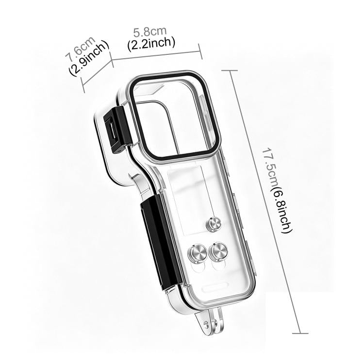 For DJI Osmo Pocket 4 Gimbal Camera 50m Diving Waterproof Case, For DJI Osmo Pocket 4