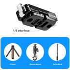 For Insta360 GO Ultra PULUZ Magnetic Metal Quick Release Base Mount, For Insta360 GO Ultra Zinc Alloy