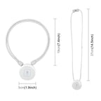 For Insta360 Go 3 Ultra PULUZ Upgraded Magnetic Pendant Holder Quick Release Neck Strap, For Insta360 GO Ultra