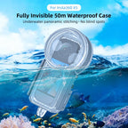 For Insta360 X5 PULUZ 50m Waterproof Sealed Diving Case, Youth Edition, Waterproof Diving Case, Youth Edition
