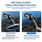 For Insta360 X5 PULUZ 50m Waterproof Sealed Diving Case, Youth Edition, Waterproof Diving Case, Youth Edition