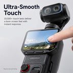 For Insta360 Luna Ultra PULUZ 9H 2.5D HD Tempered Glass Screen Film + Lens Protector