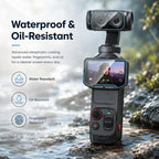 For Insta360 Luna Ultra PULUZ 9H 2.5D HD Tempered Glass Screen Film + Lens Protector