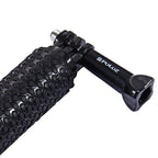 PULUZ Handheld Extendable Pole Monopod for DJI, Insta360, GoPro and Other Action Cameras, Length: 19-49cm, Length: 19-49cm