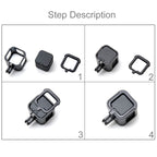 PULUZ Housing Shell CNC Aluminum Alloy Protective Cage with Insurance Frame for GoPro HERO5 Session /HERO4 Session /HERO Session, For HERO5 Session with Frame UK Stock, For HERO4 Session UK Stock, For HERO5 Session with Frame US Stock                  ...