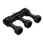 PULUZ CNC Aluminum Multi-functional Connection Mount with 3 Long Screws & Wrench for GoPro, Insta360, DJI and Other Action Cameras, 3 Long Screws