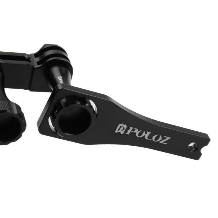 PULUZ CNC Aluminum Multi-functional Connection Mount with 3 Long Screws & Wrench for GoPro, Insta360, DJI and Other Action Cameras, 3 Long Screws
