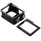 PULUZ Housing Shell CNC Aluminum Alloy Protective Cage with Insurance Frame & 52mm UV Lens for GoPro HERO(2018) /7 Black /6 /5, For HERO6 /5 Pull Frame UK Stock, For HERO6 /5 Pull Frame US Stock, For HERO6 /5 Pull Frame AE Stock, For HERO6 /5 Pull Fram...
